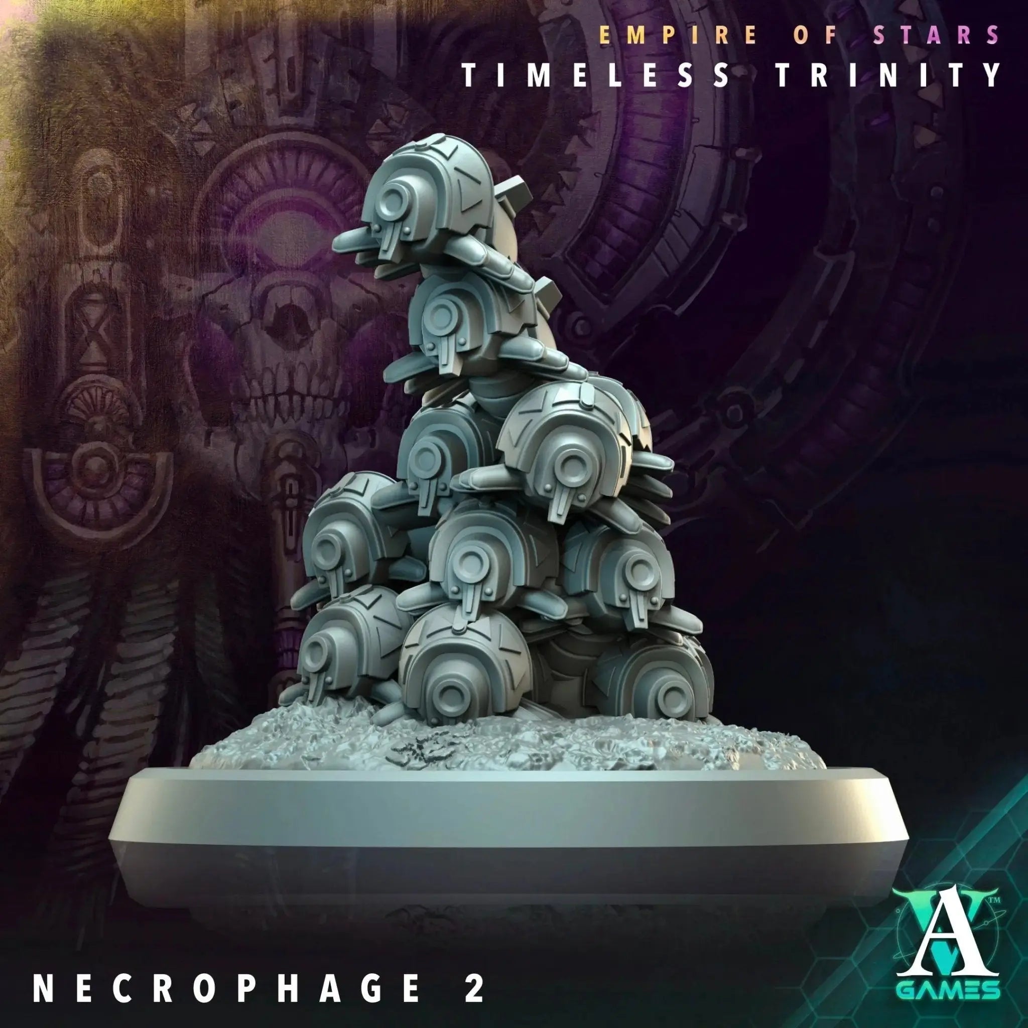 Galactic Pharaohs - Timeless Trinity - STL Bundle - Archvillain Games