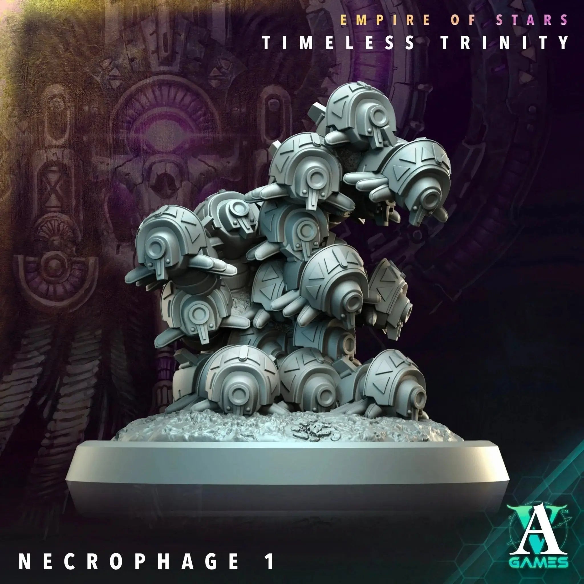 Galactic Pharaohs - Timeless Trinity - STL Bundle - Archvillain Games
