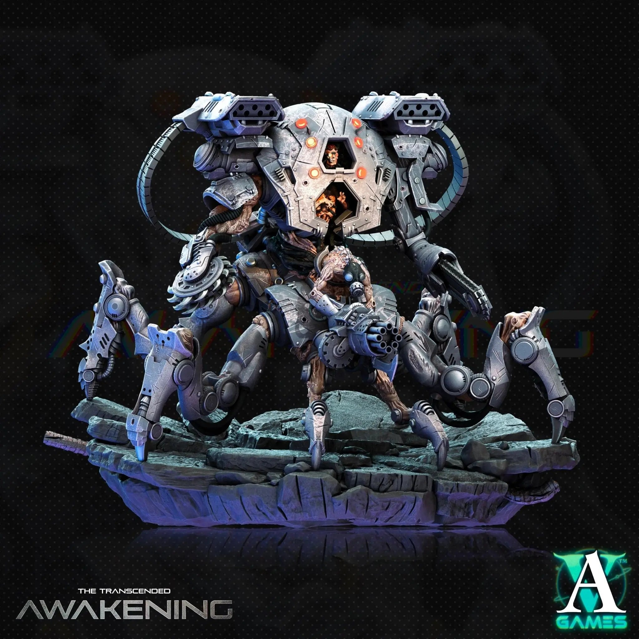 The Transcended - Awakening - STL Bundle - Archvillain Games