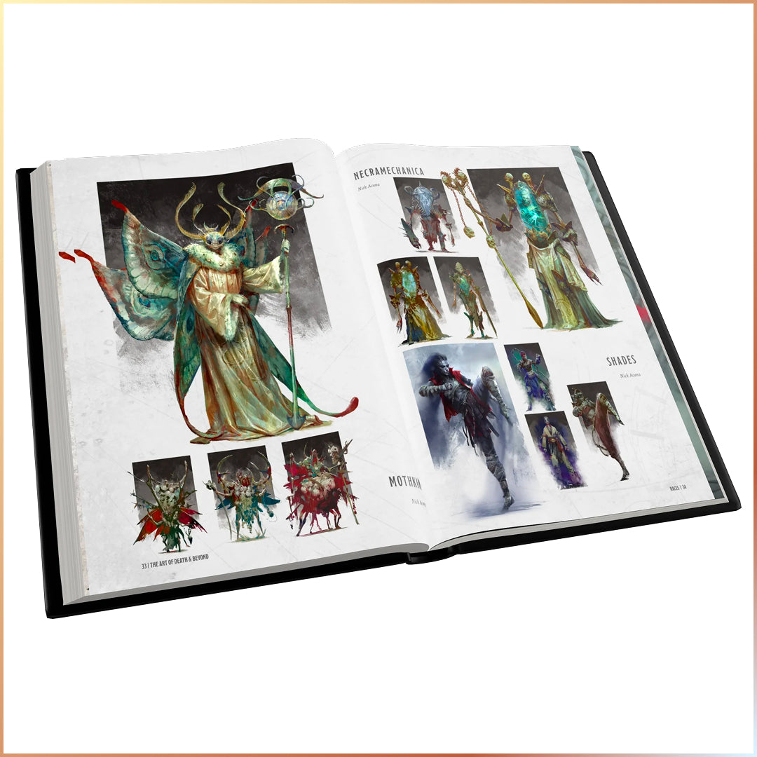 The Art of Death & Beyond - Art Book Hardcover-6