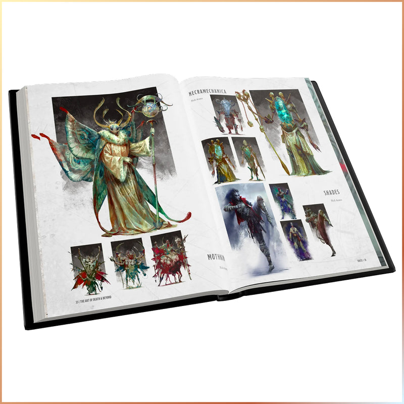 The Art of Death & Beyond - Art Book Hardcover-6