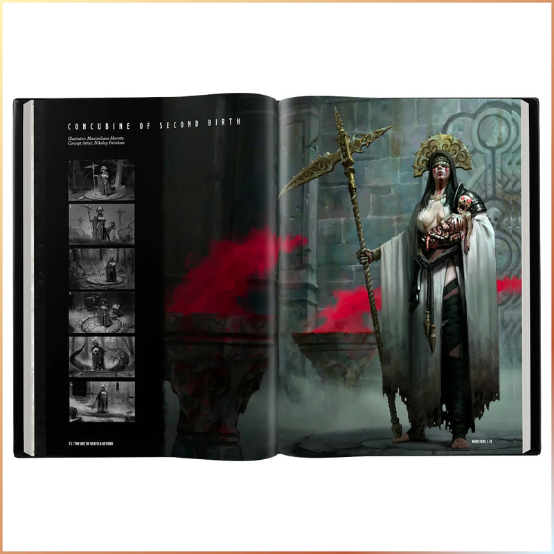 The Art of Death & Beyond - Art Book Hardcover-5