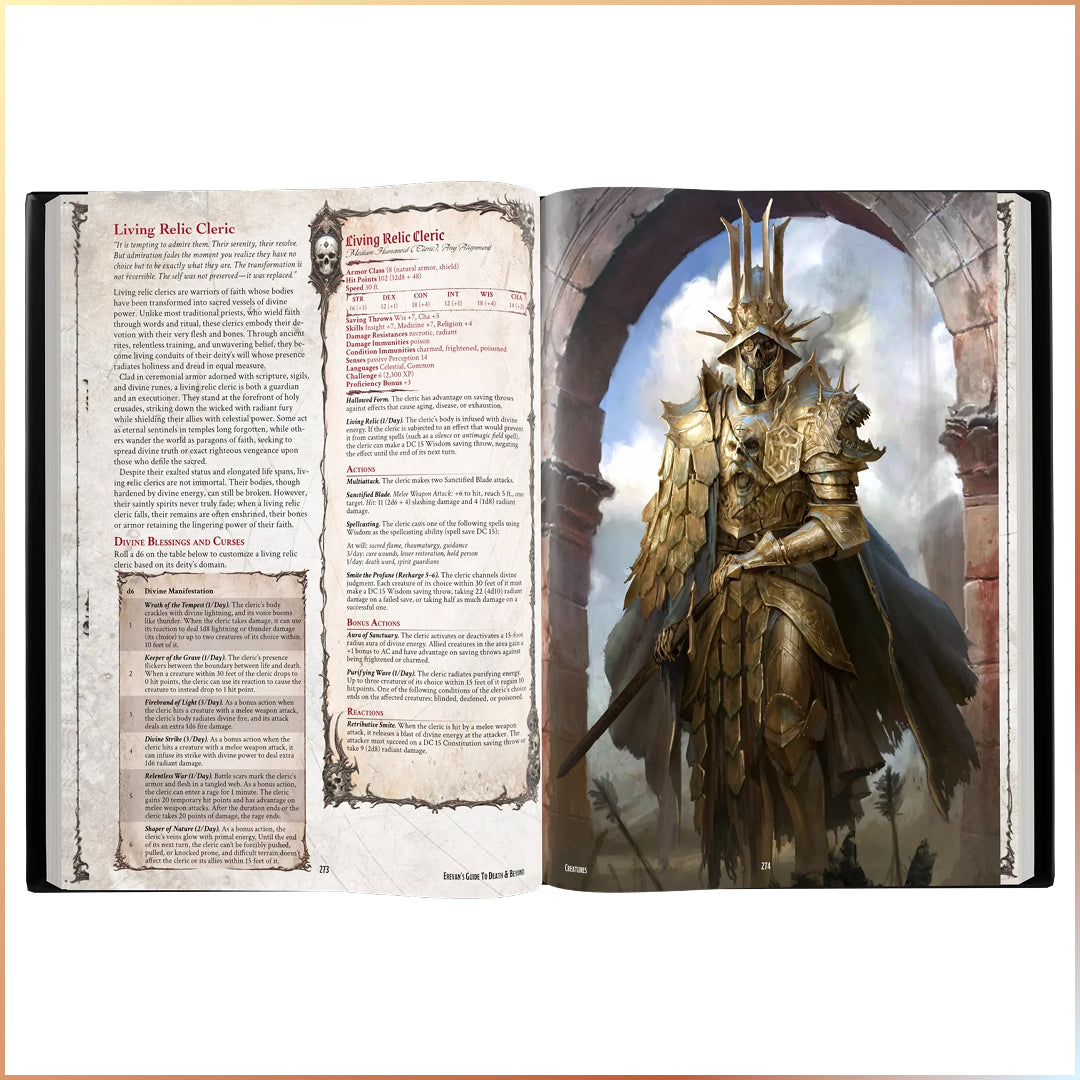 Erevans Guide to Death & Beyond - Sourcebook Hardcover-7
