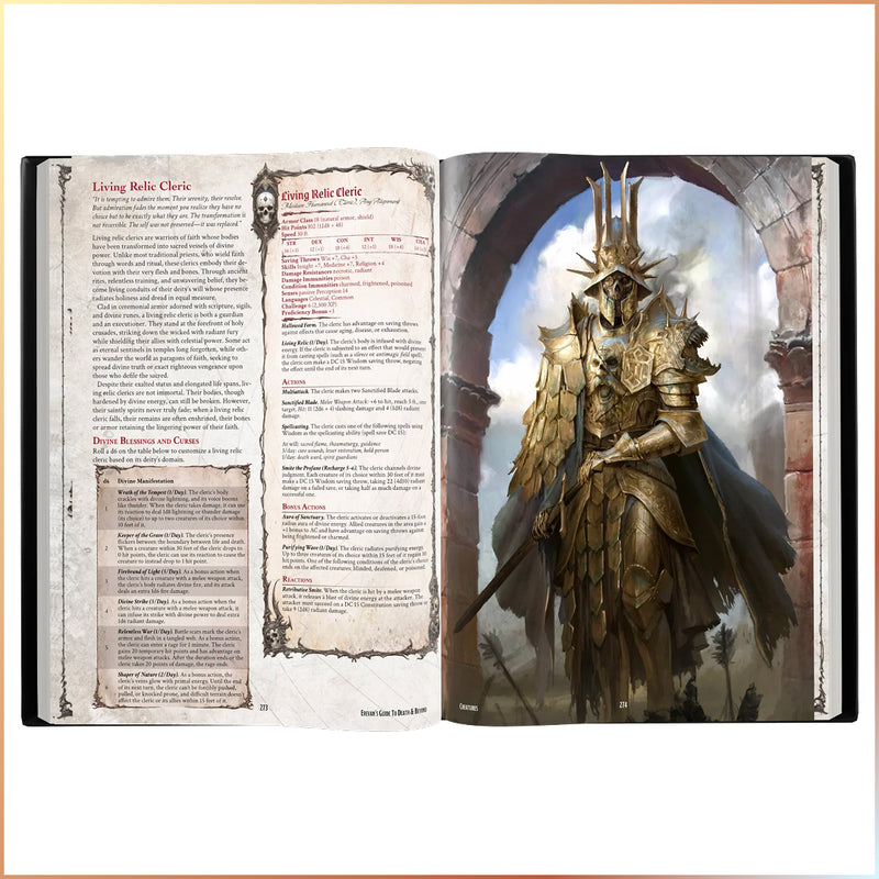 Erevans Guide to Death & Beyond - Sourcebook Deluxe Hardcover-4