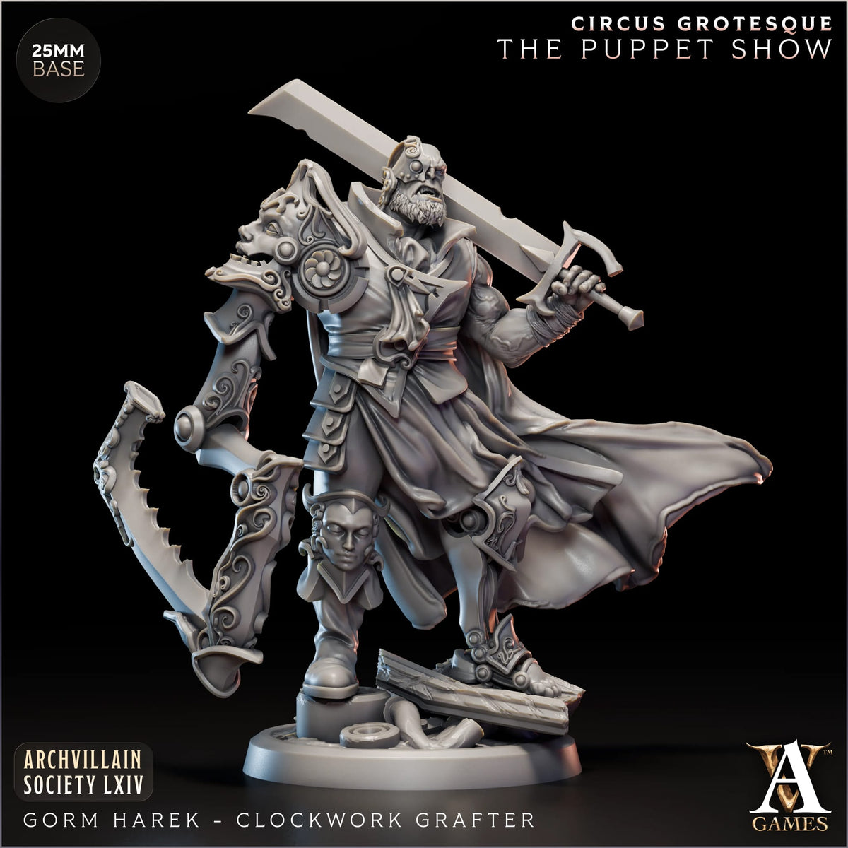 Gorm Harek - Clockwork Grafter STL