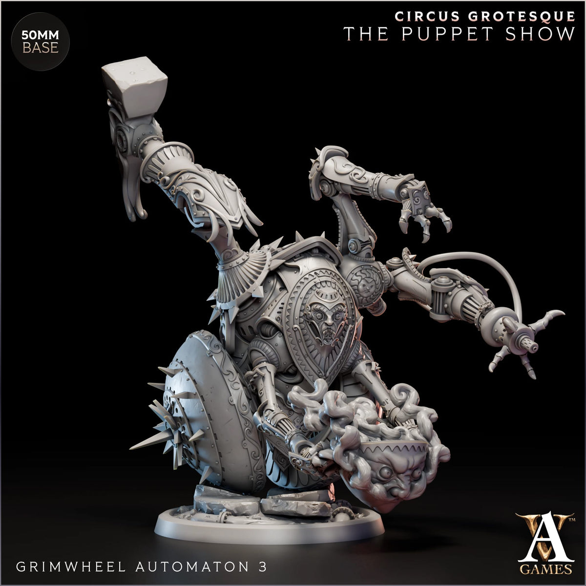 Circus Grotesque - The Puppet Show - STL Bundle-5