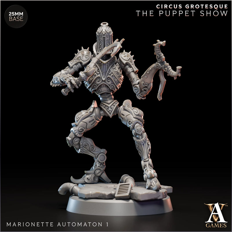 Circus Grotesque - The Puppet Show - STL Bundle-8