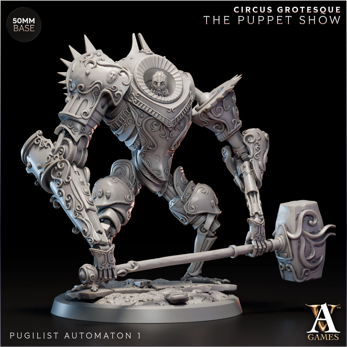 Circus Grotesque - The Puppet Show - STL Bundle-16