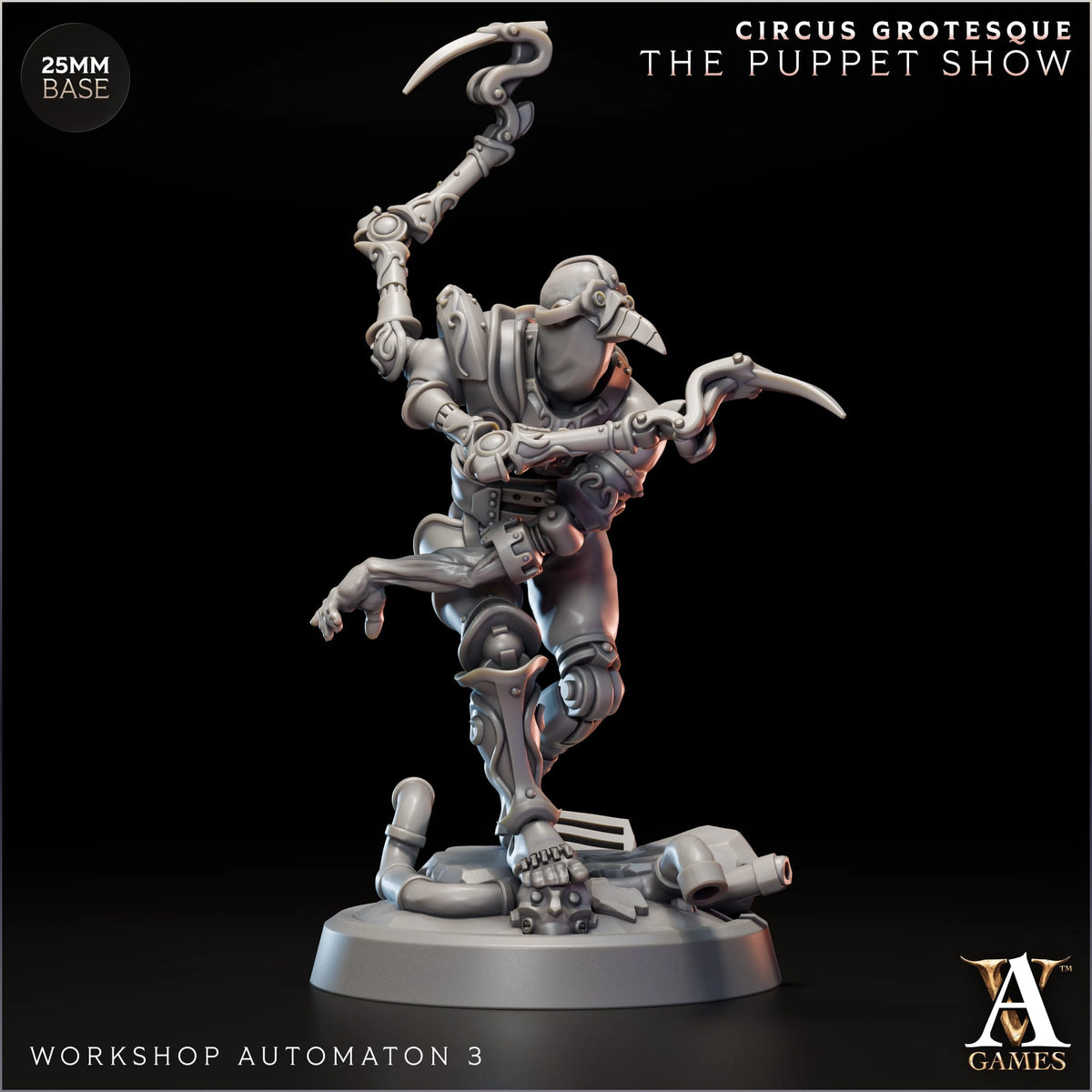 Circus Grotesque - The Puppet Show - STL Bundle-10