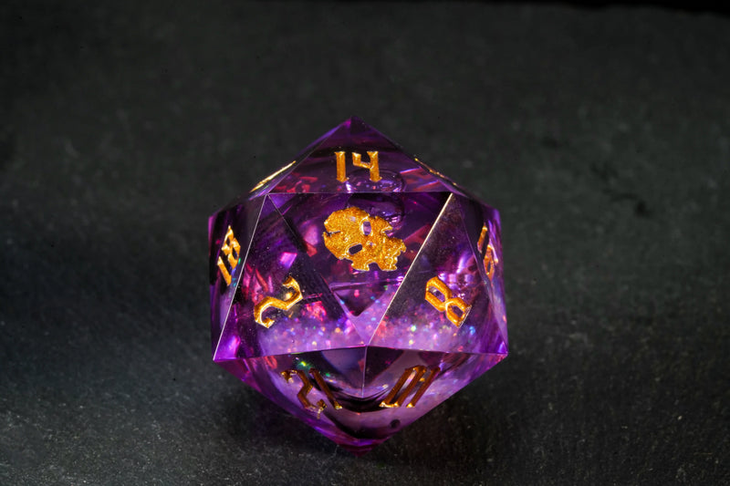Dice Set- Necrocosmic- Liquid Core Dice Set-2