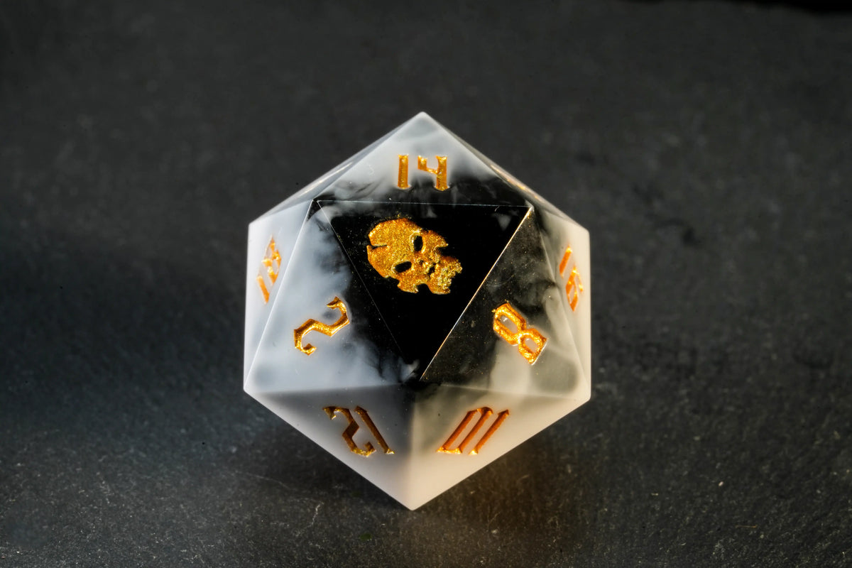 Dice Set- Shadowshroud- Sharp Edged Dice Set-2