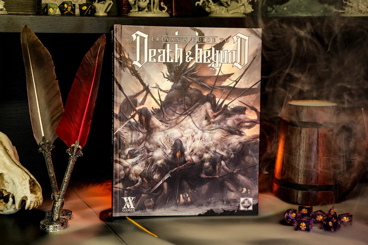 Erevan's Guide to Death & Beyond - Sourcebook Hardcover