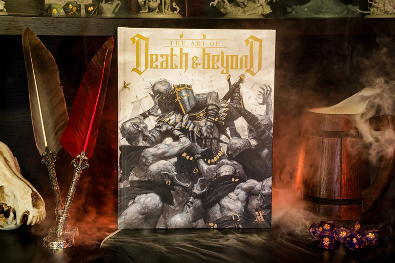 The Art of Death & Beyond - Art Book Hardcover-3