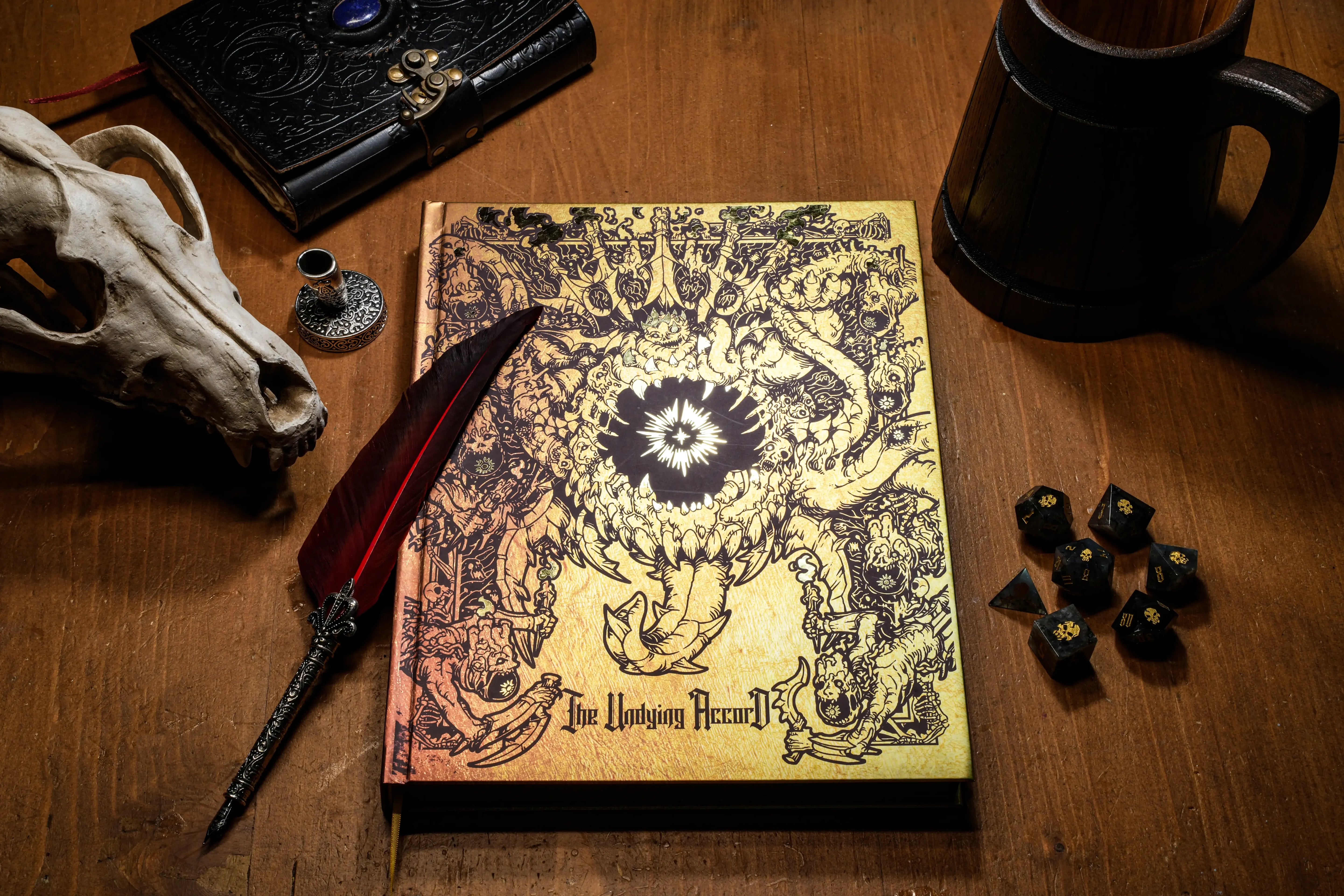 The Undying Accord - Adventure Book Deluxe Hardcover-2