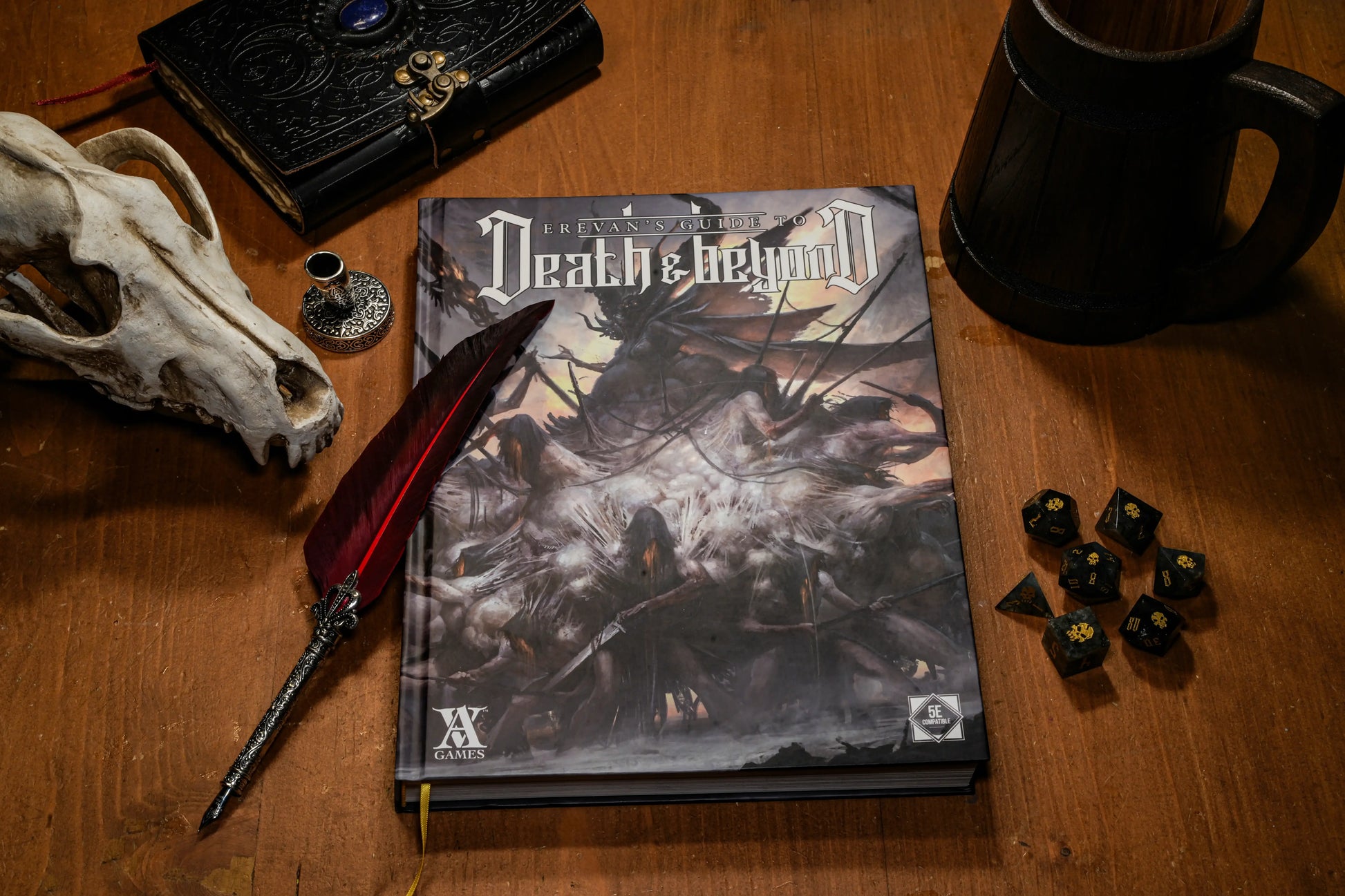 Erevans Guide to Death & Beyond - Sourcebook Hardcover-3