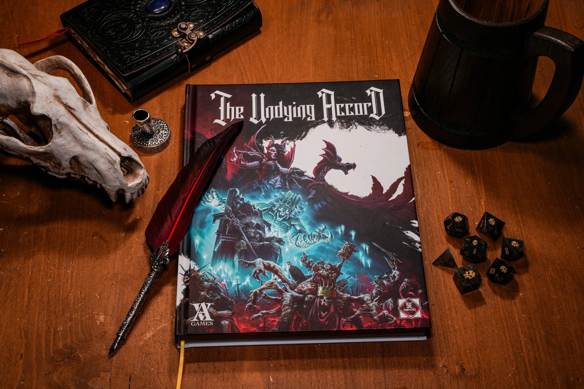 The Undying Accord - Adventure Book Hardcover-3