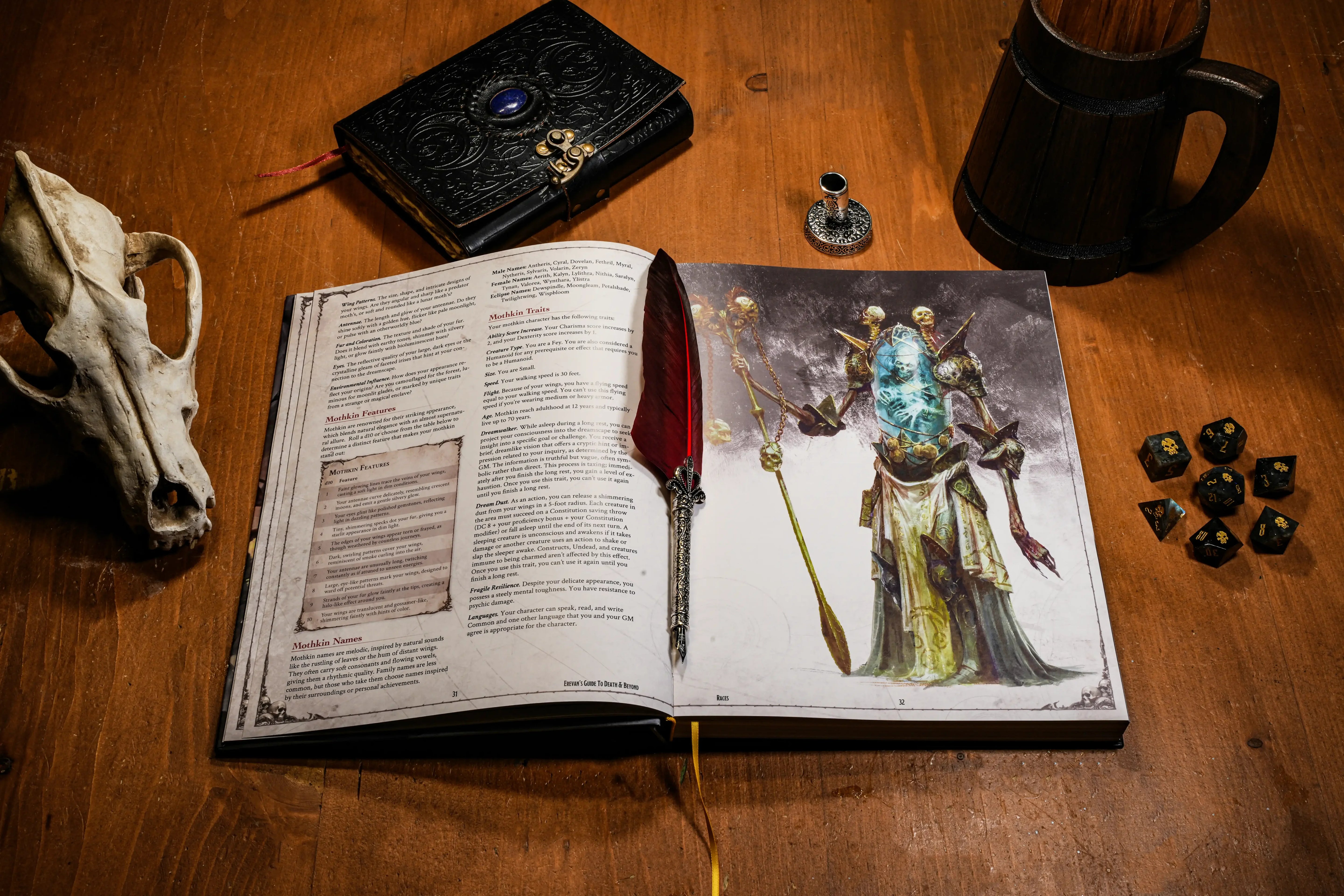Erevans Guide to Death & Beyond - Sourcebook Deluxe Hardcover-8
