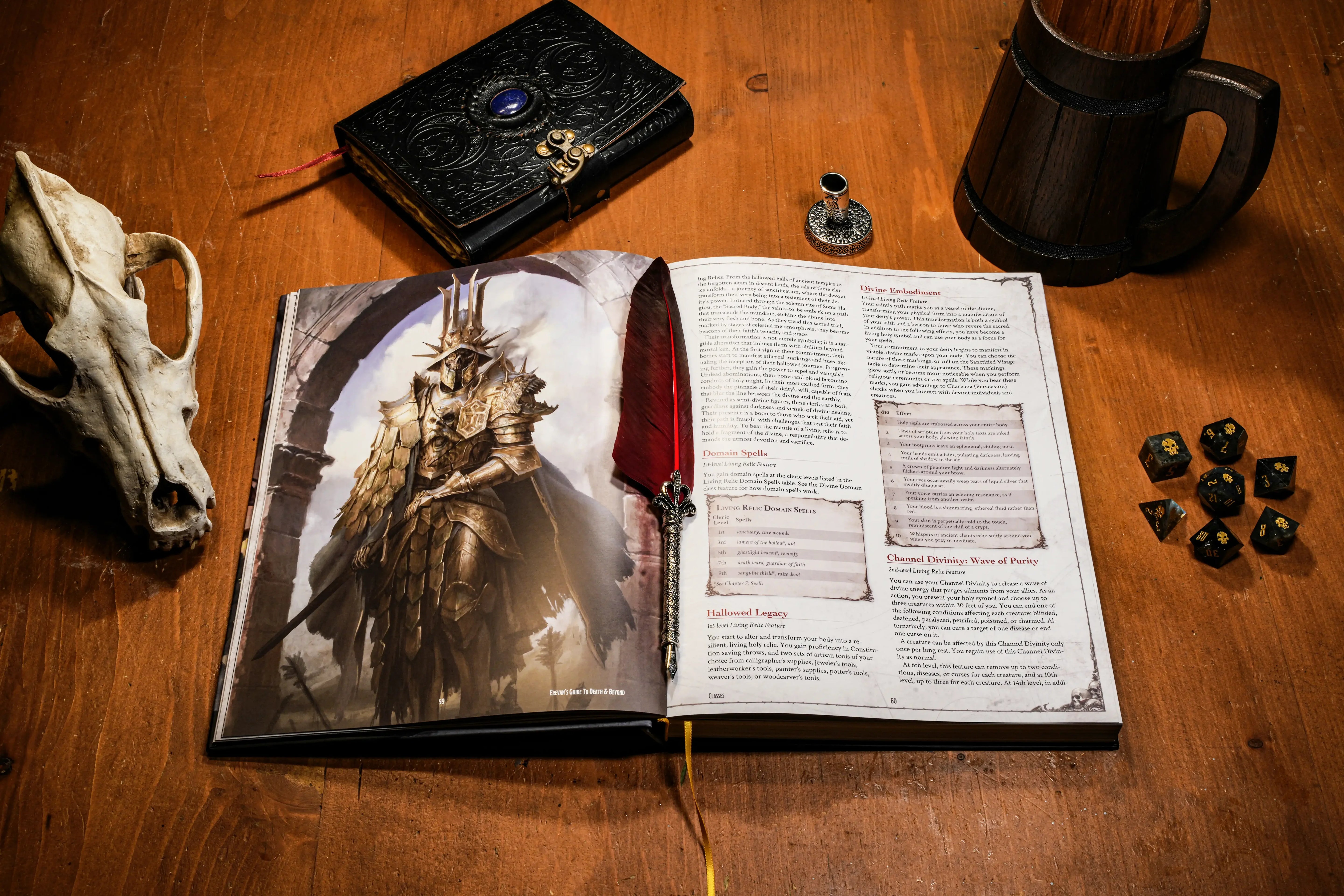 Erevans Guide to Death & Beyond - Sourcebook Hardcover-8