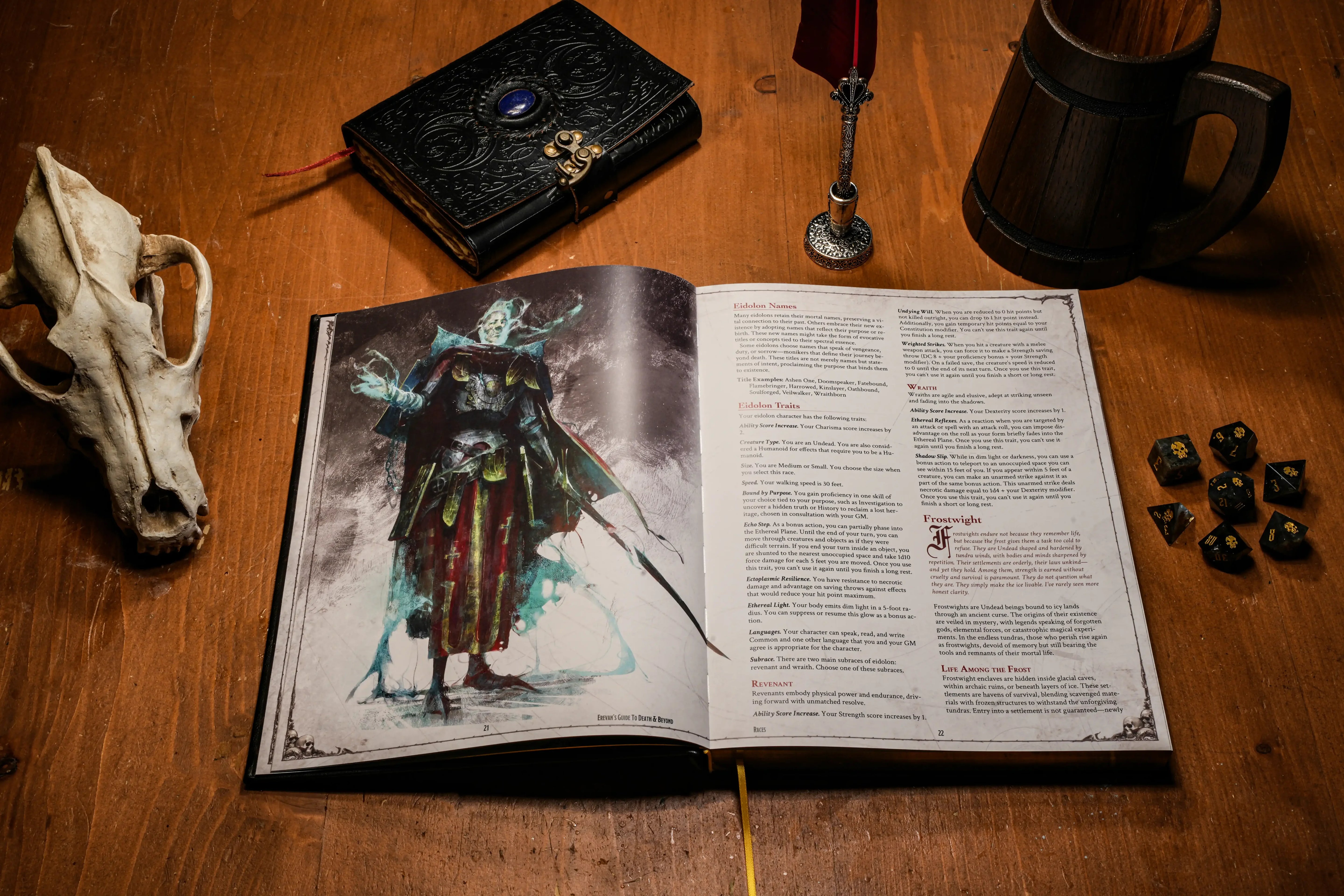 Erevans Guide to Death & Beyond - Sourcebook Deluxe Hardcover-9