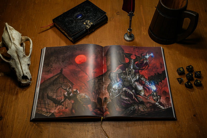 The Undying Accord - Adventure Book Deluxe Hardcover-10