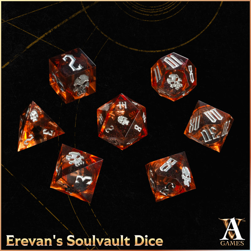 Dice Set- Erevan's Soulvault- Liquid Core Dice Set-1