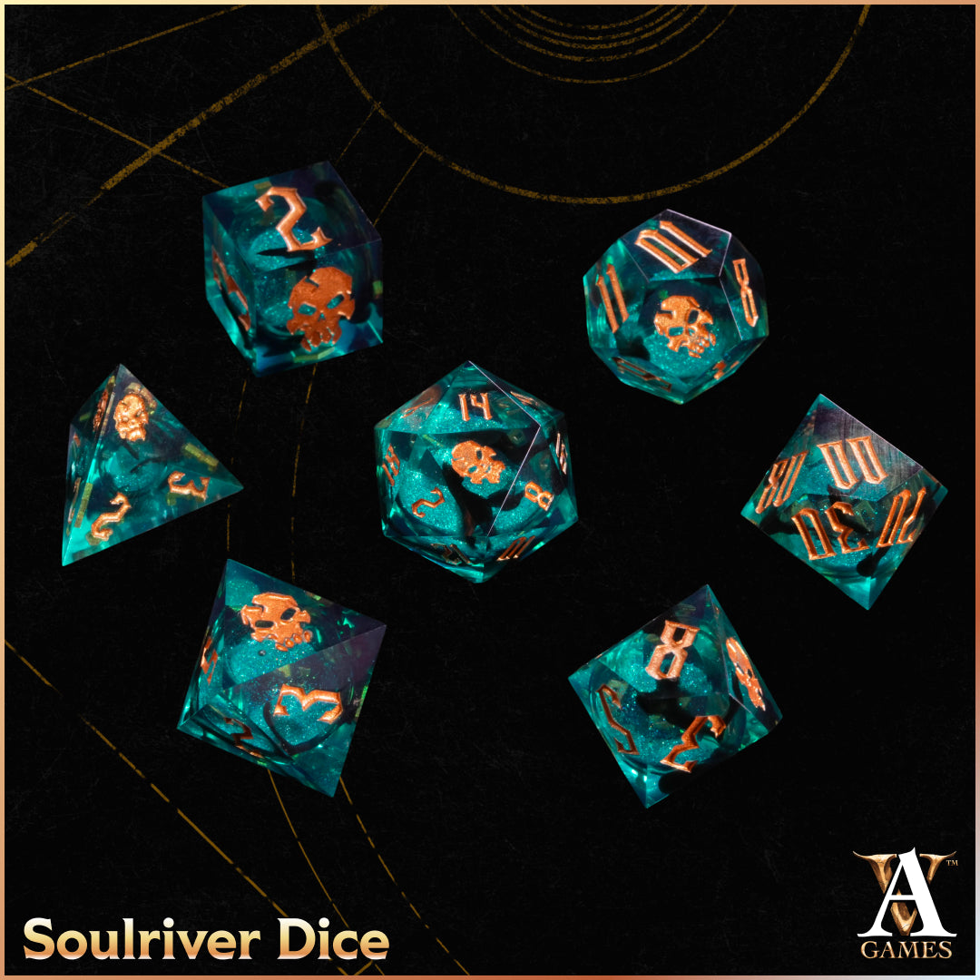 Dice Set- Soulriver- Liquid Core Dice Set