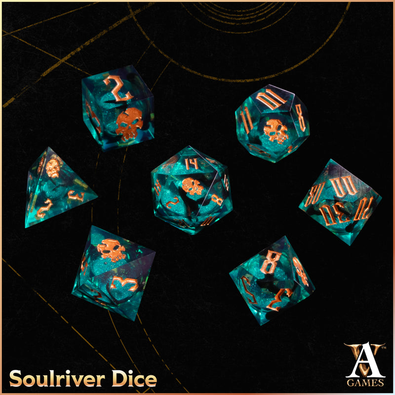 Dice Set- Soulriver- Liquid Core Dice Set-1