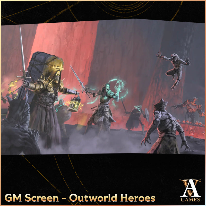 Outworld Heroes - GM Screen-1