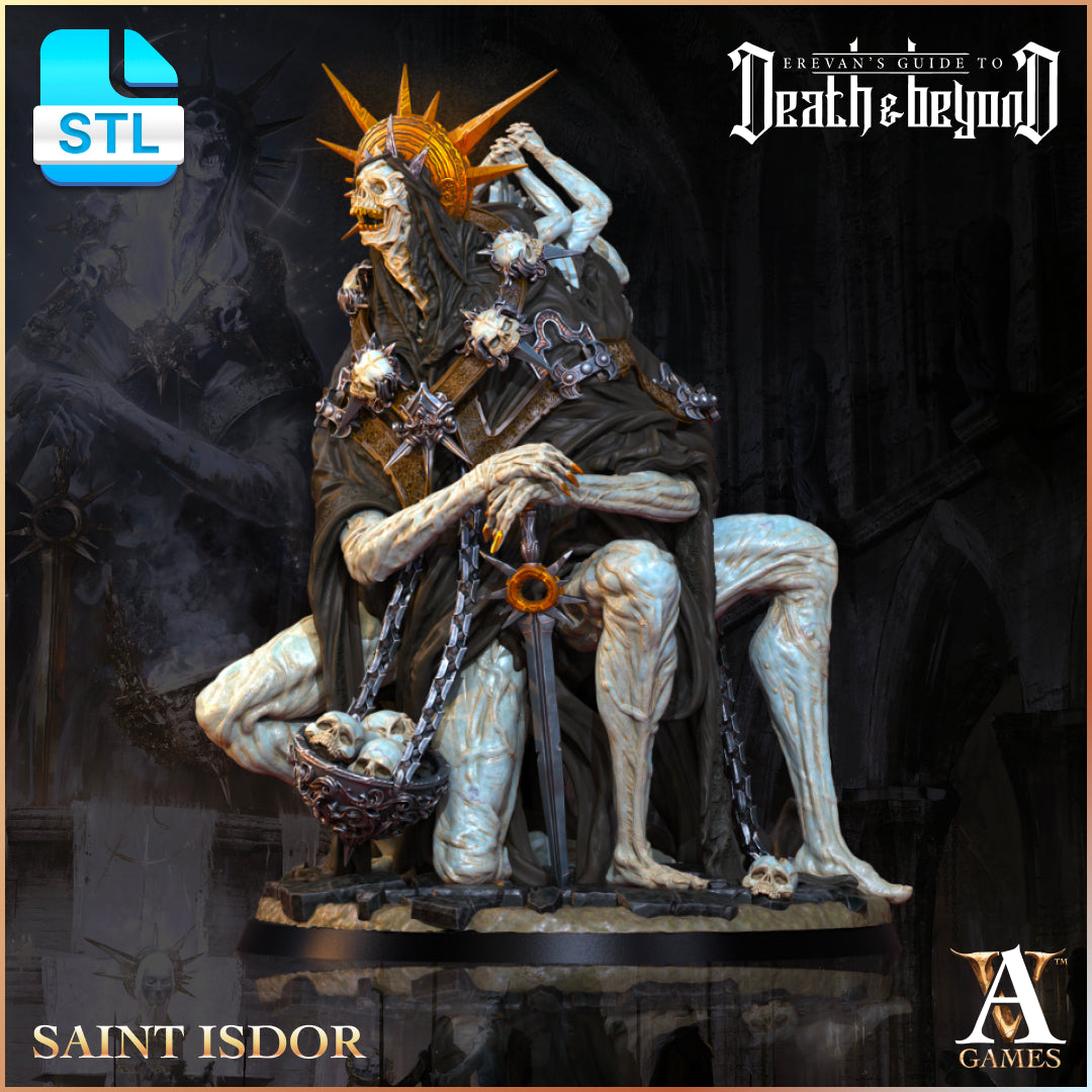 Saint Isdor - Digital Miniature STL-1