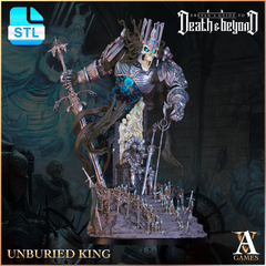 Atrum Rex: The Unburied King - Digital Miniature STL-1