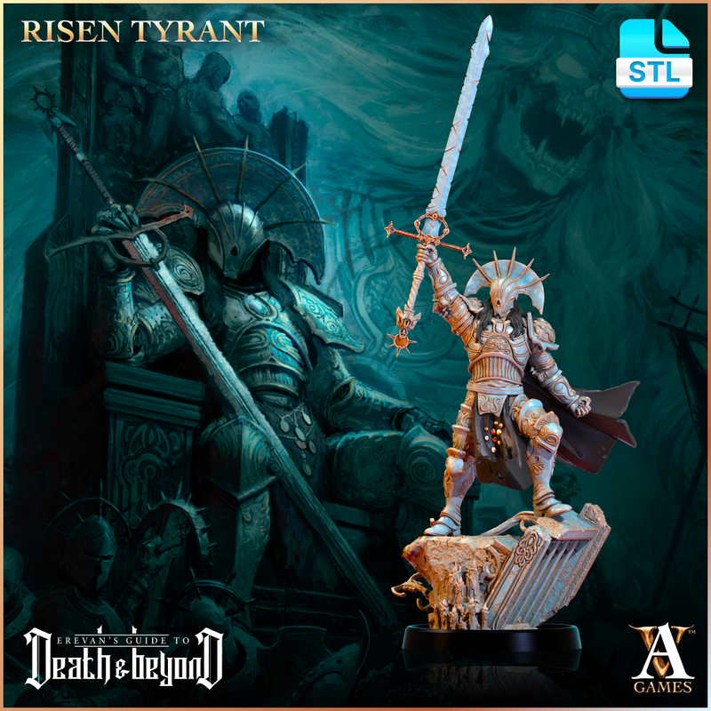 Risen Tyrant - Digital Miniature STL-1