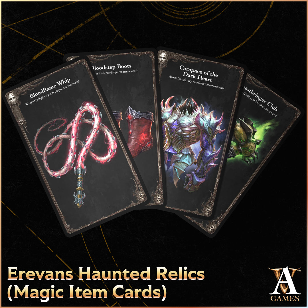 Magic Item Cards - Erevans Haunted Relics - Physical Cards - Erevan's Guide to Death & Beyond-2