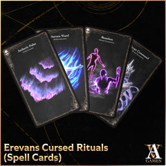 Spell Cards- Erevan's Cursed Rituals - Physical Cards- Erevan's Guide to Death & Beyond-2