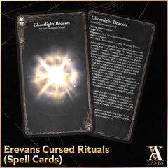 Spell Cards- Erevan's Cursed Rituals - Physical Cards- Erevan's Guide to Death & Beyond-4