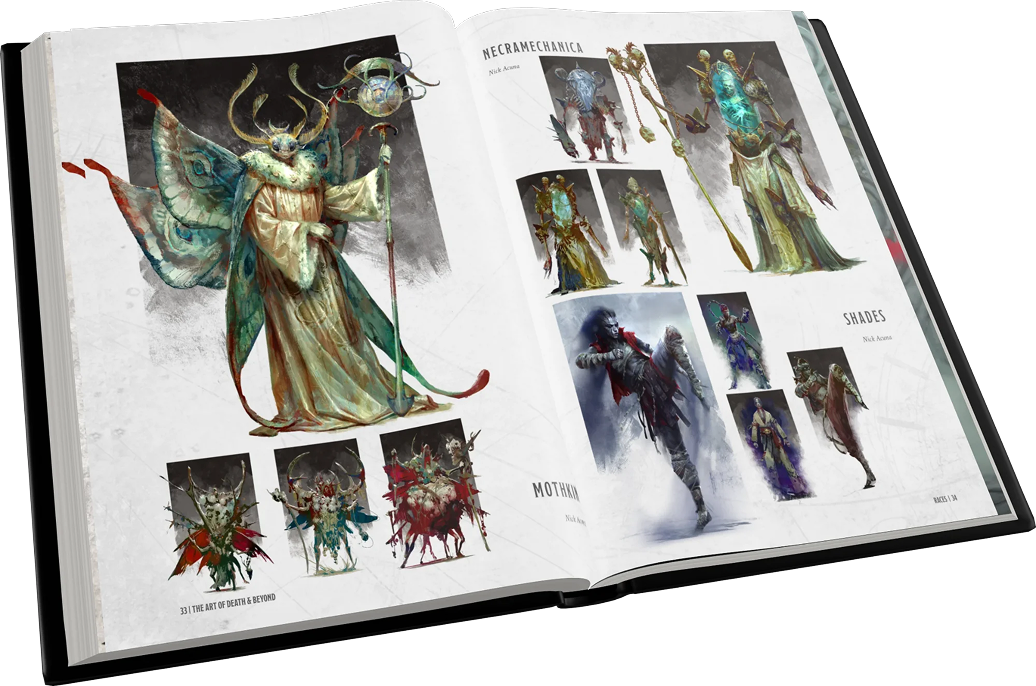 Erevan’s Guide to Death & Beyond + The Undying Accord + The Art of Death & Beyond - PDF Bundle