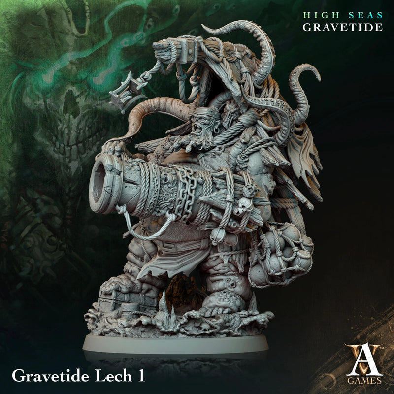 High Seas - Gravetide - STL Bundle Archvillain Games