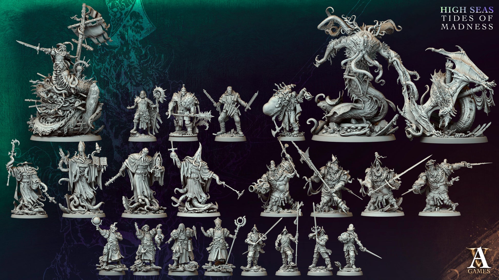 High Seas - Tides Of Madness STL Bundle-2