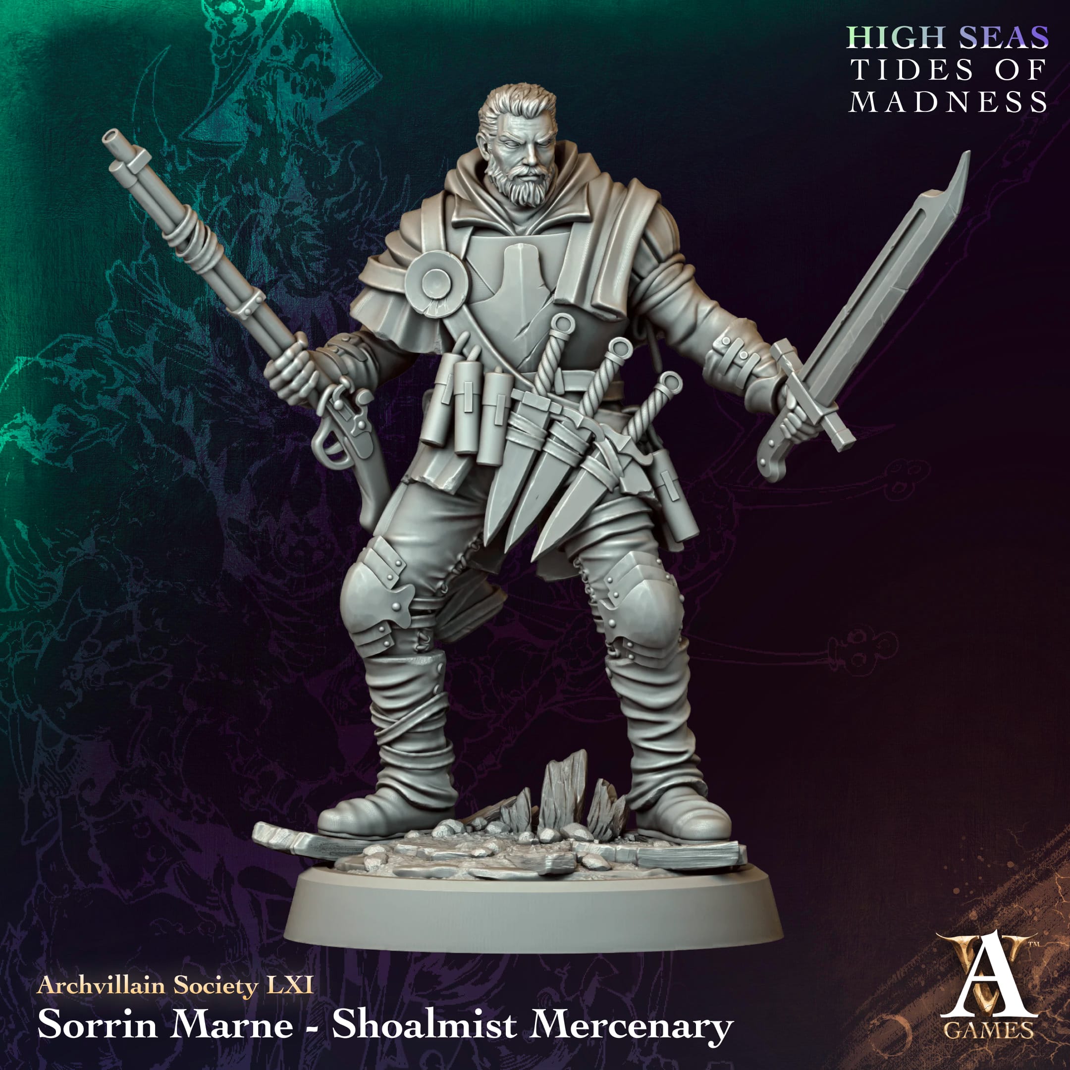 Sorrin Marne - Shoalmist Mercenary STL