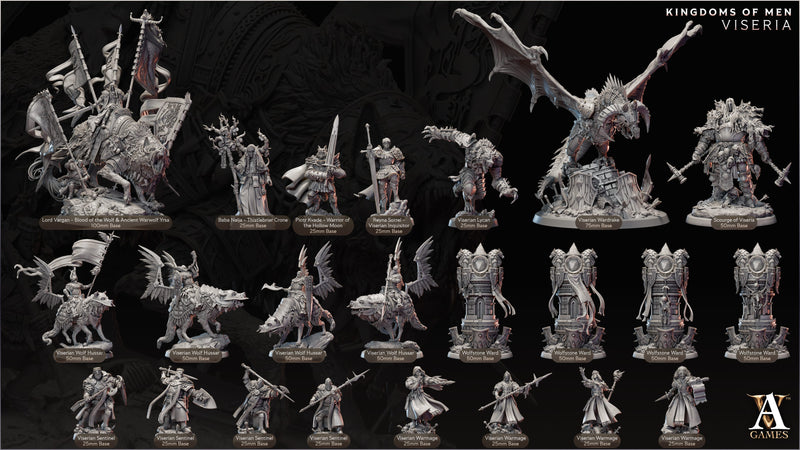 Kingdoms of Men - Viseria - STL Bundle-2