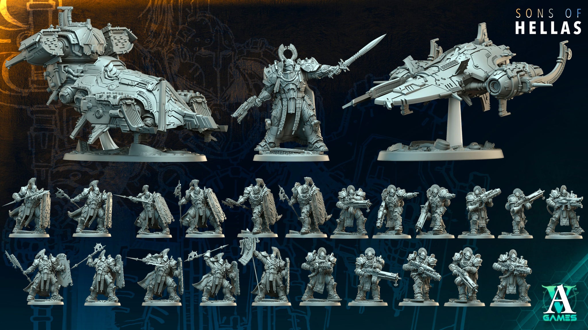 Sons of Hellas STL Bundle