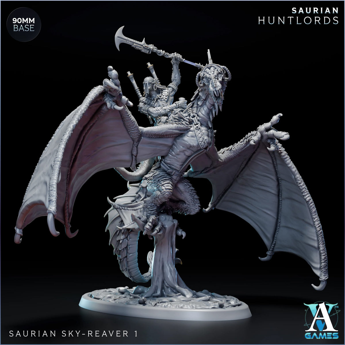 Saurian Huntlords - STL Bundle-11