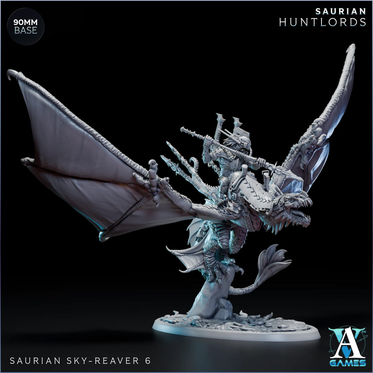 Saurian Huntlords - STL Bundle-16