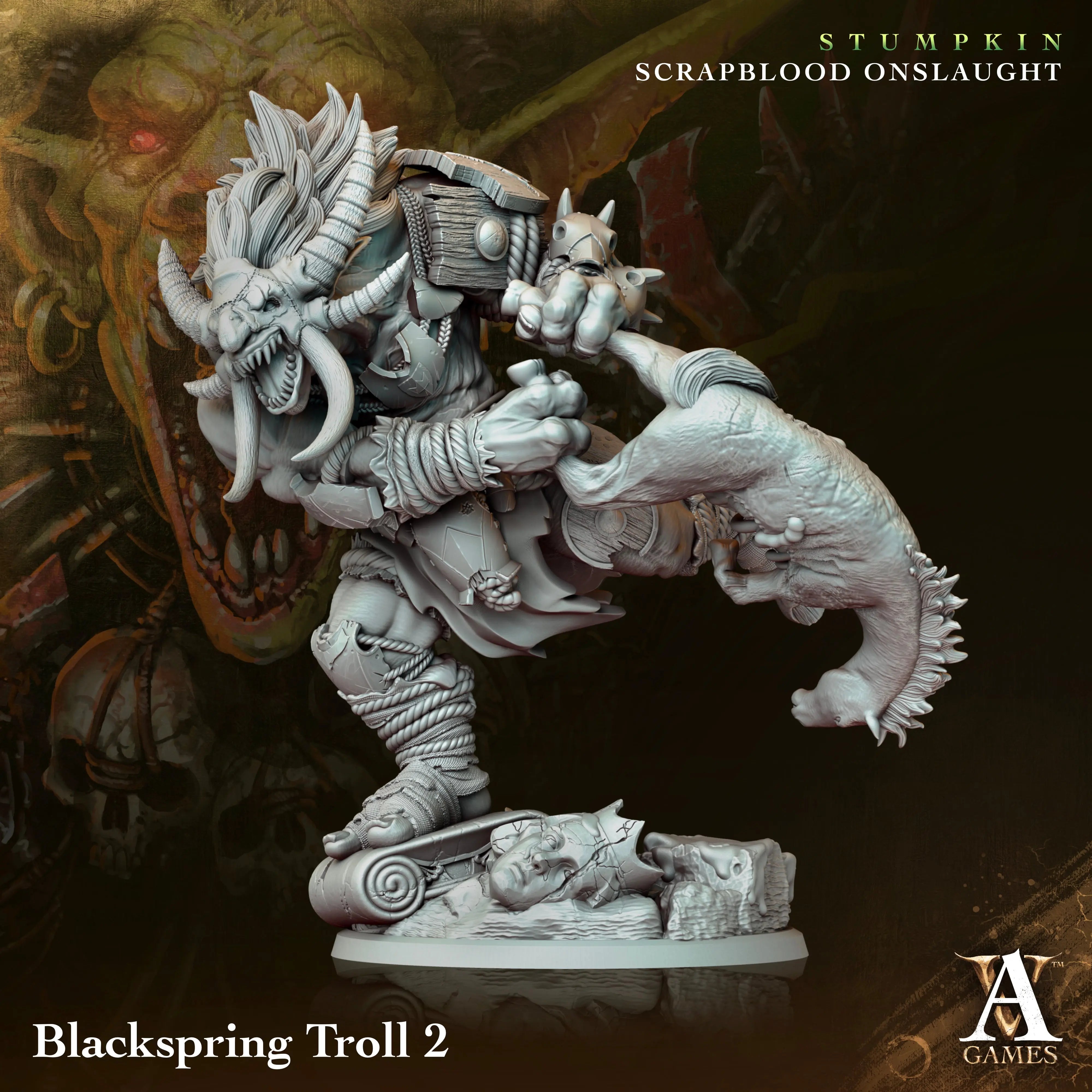 Stumpkin - Scrapblood Onslaught - STL Bundle Archvillain Games