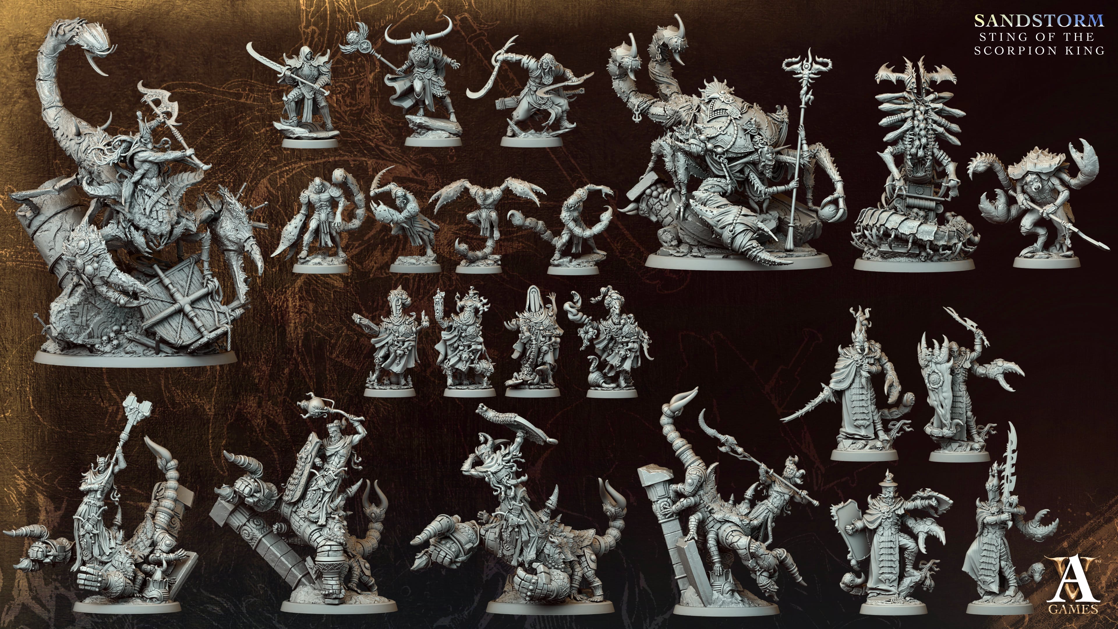 Sandstorm - Sting of the Scorpion King STL Bundle-2