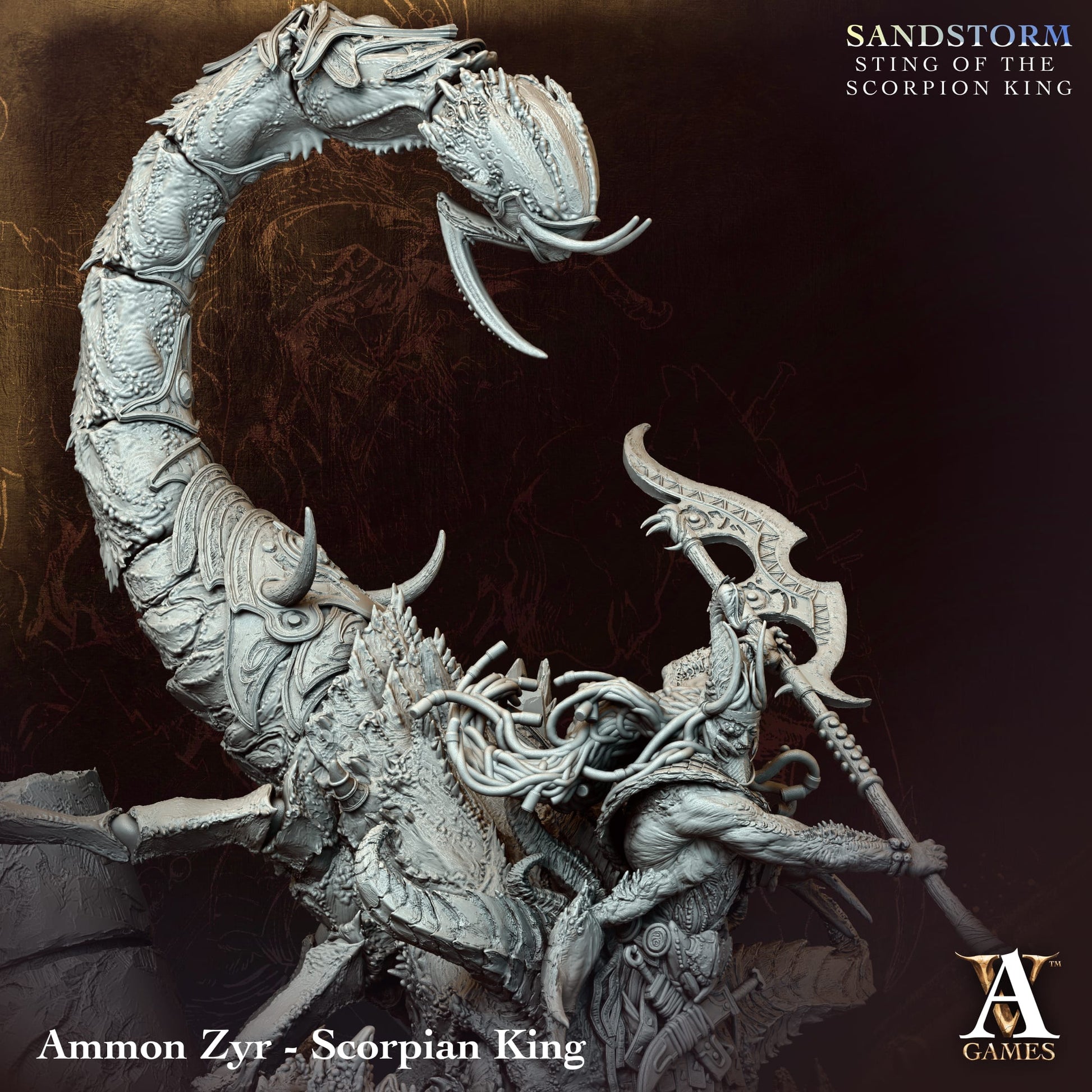 Sandstorm - Sting of the Scorpion King STL Bundle-1