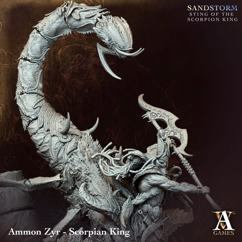 Sandstorm - Sting of the Scorpion King STL Bundle-1