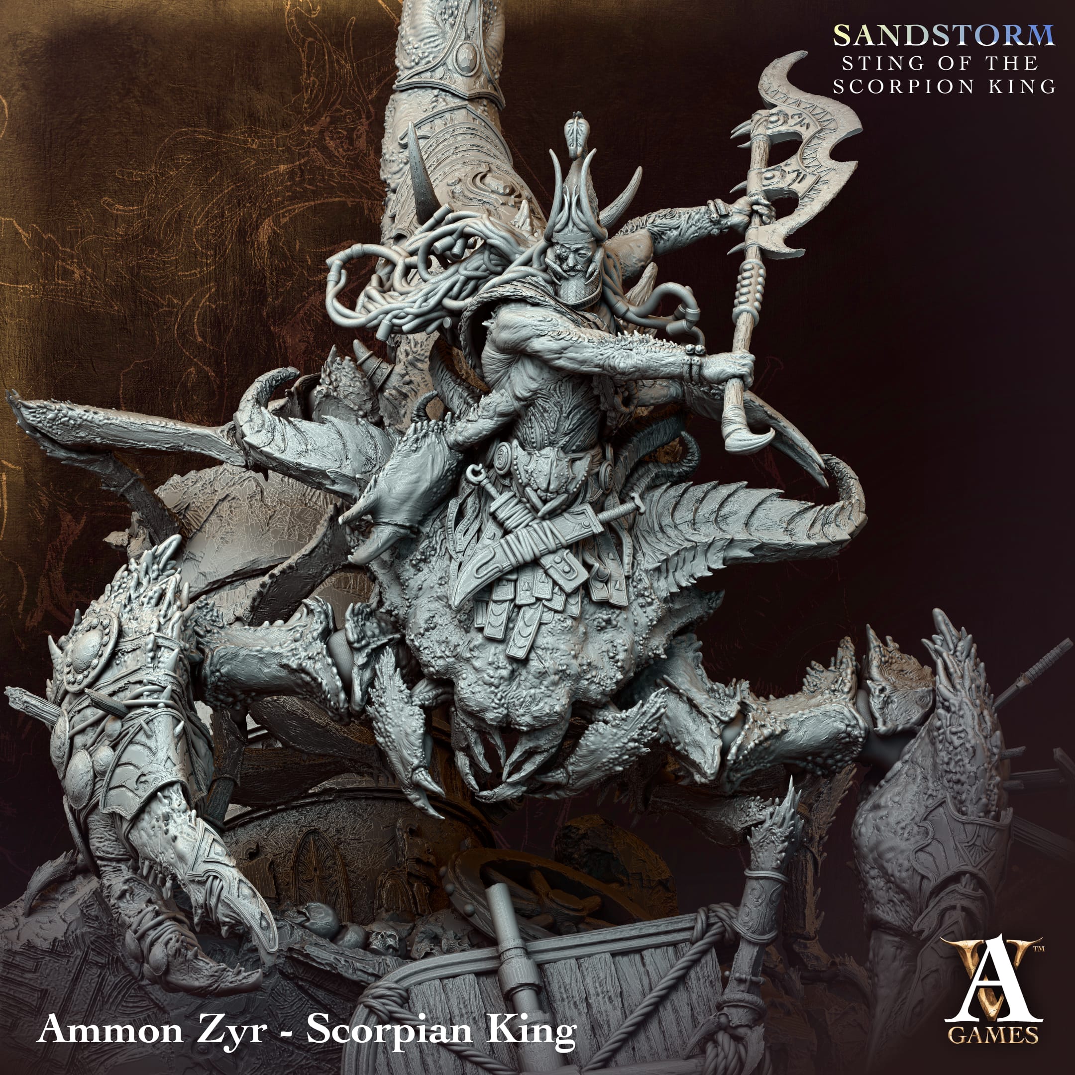 Sandstorm - Sting of the Scorpion King STL Bundle-3