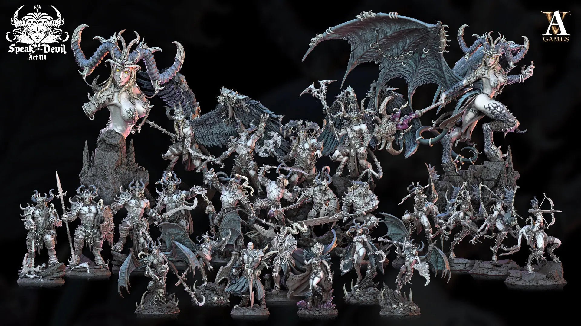 Speak of the Devil Vol. III - STL Bundle Archvillain Games
