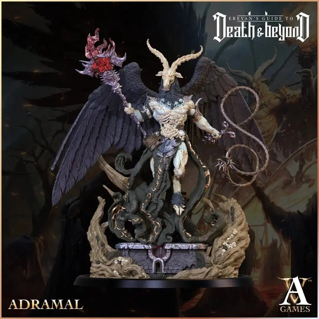 Adramal - Digital Miniature STL - Archvillain Games