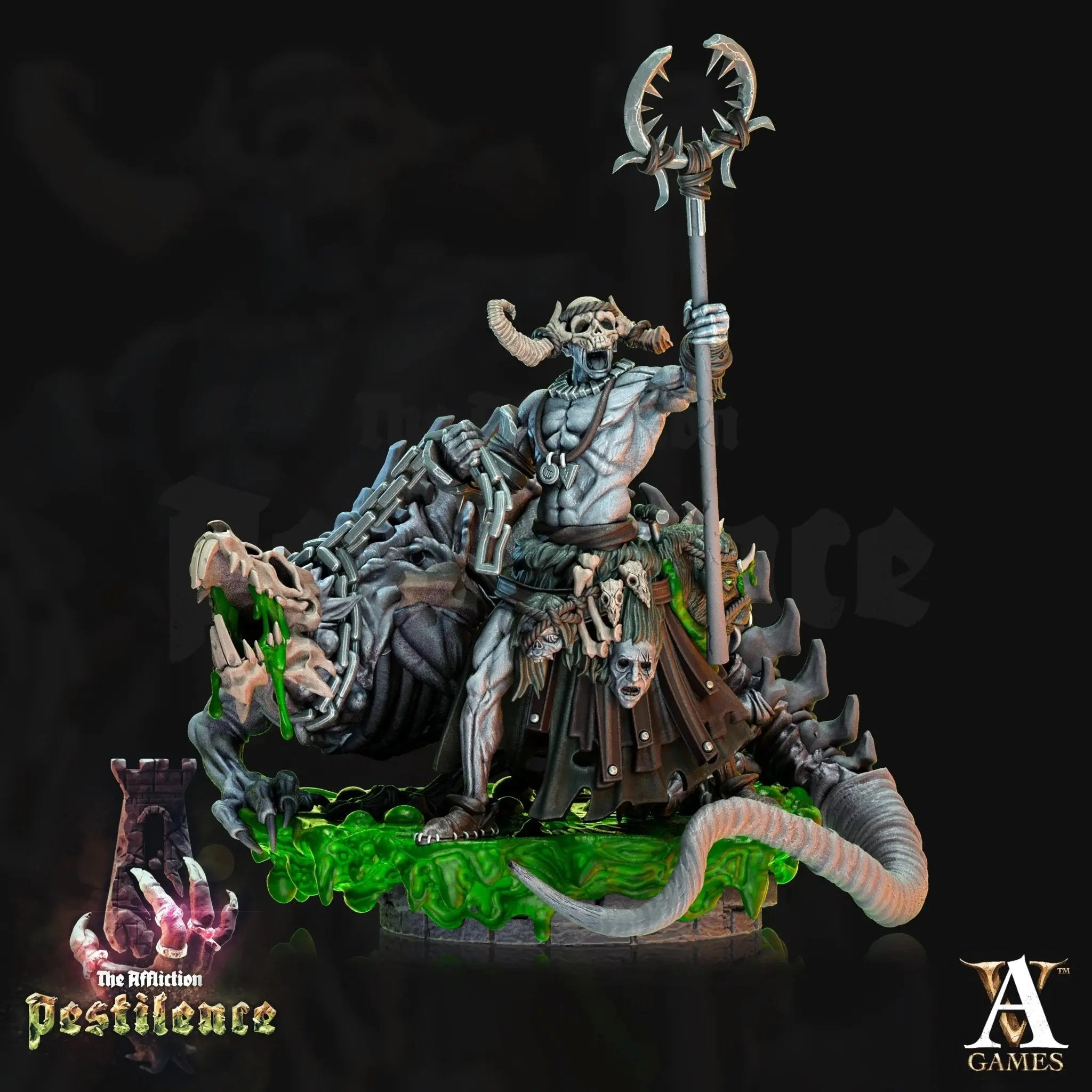 Affliction - Pestilence - STL Bundle - Archvillain Games
